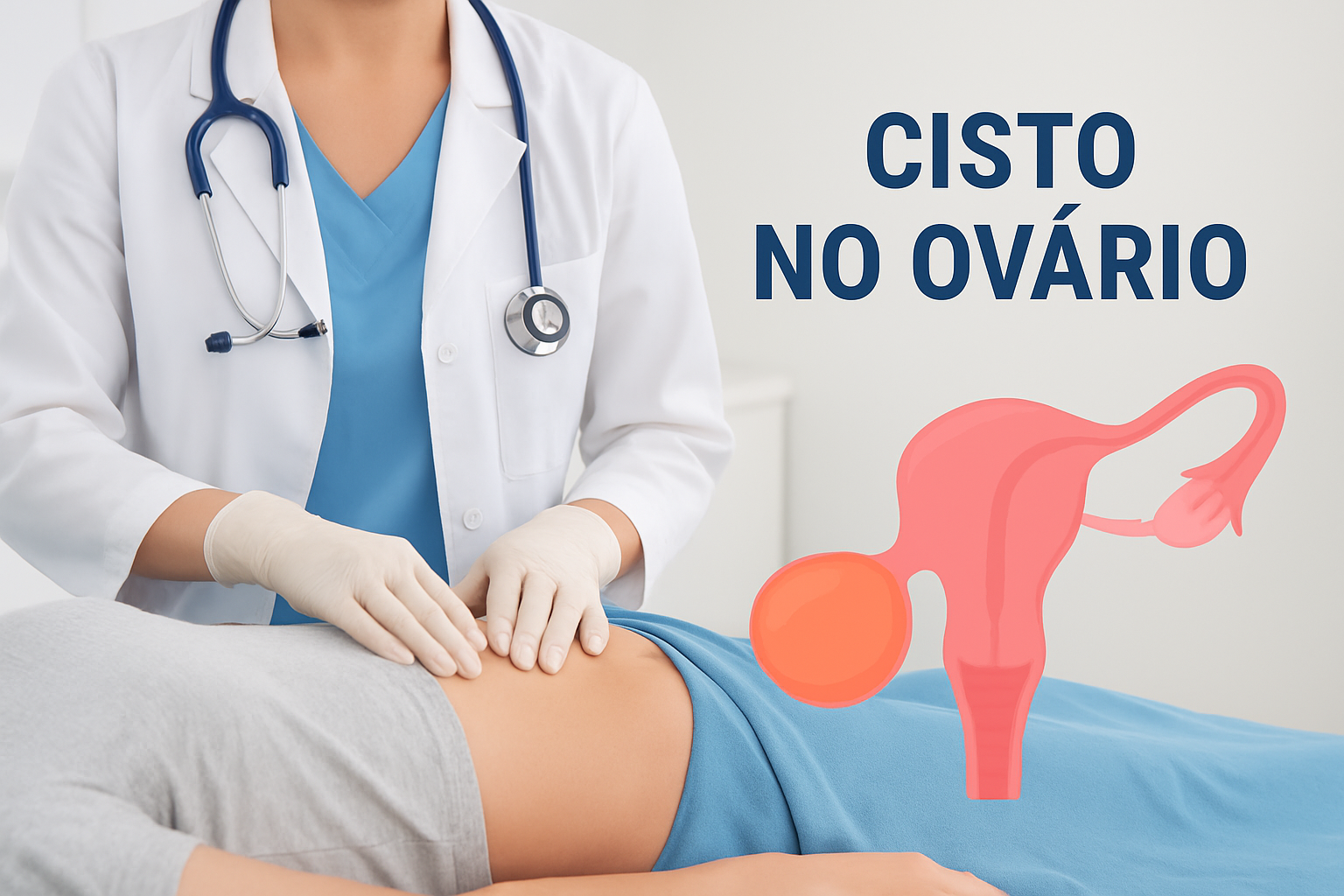cisto no ovário